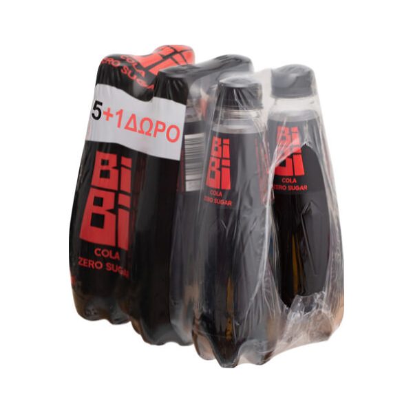 Αναψυκτικά Κλιάφα BIBI cola zero 330ml. (5+1)