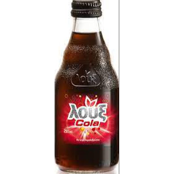 Αναψυκτικό Λουξ cola γυάλινο 250ml.