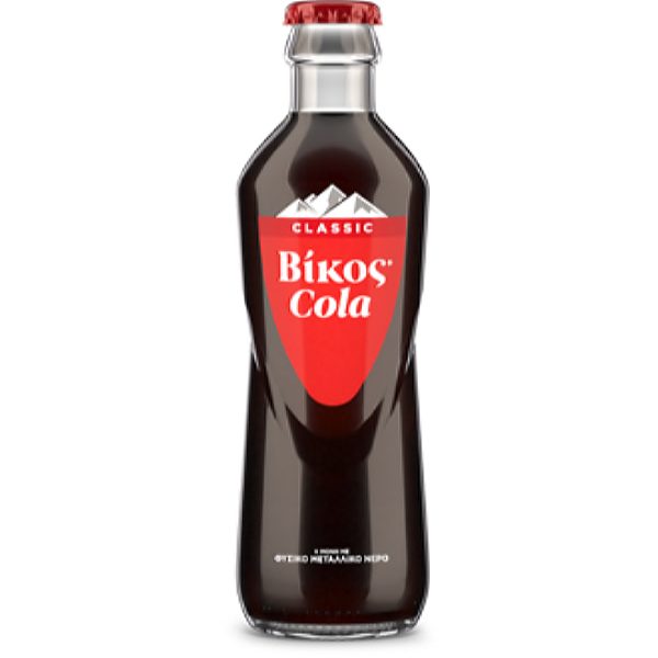 Αναψυκτικά Βίκος cola γυάλινο 250ml.