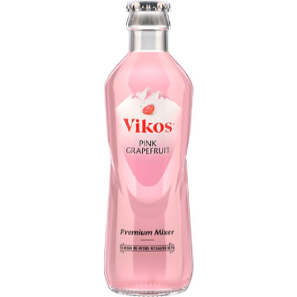 Αναψυκτικά Βίκος pink grapefruit γυάλινο 250ml.