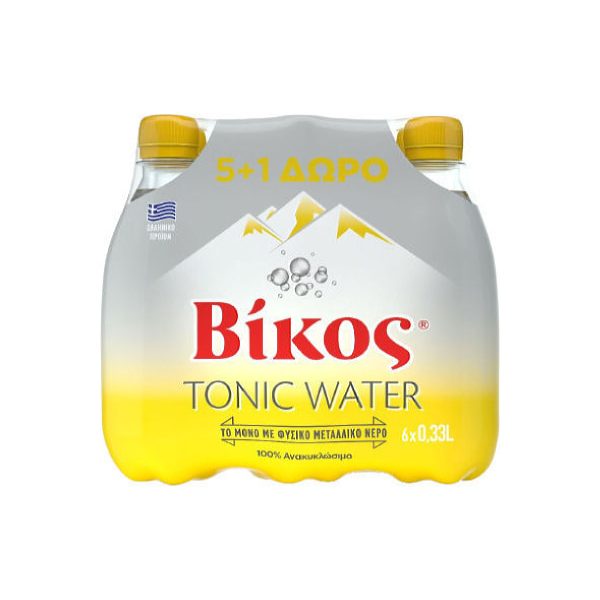 Αναψυκτικά Βίκος Tonic 330ml (5+1)