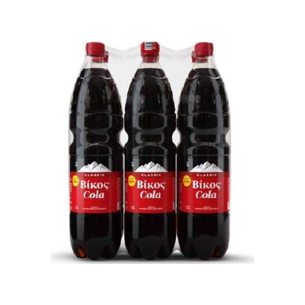 Αναψυκτικά Βίκος Cola με Ανθρακικό 1500ml.