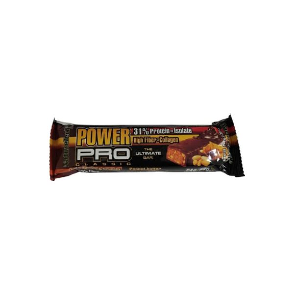 Power Pro Protein μπάρα πρωτεΐνης 31% peanutbutter 80gr 12τμχ.