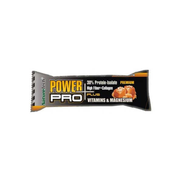 Power Pro μπάρα πρωτεΐνης salted caramel 80gr 12τμχ.