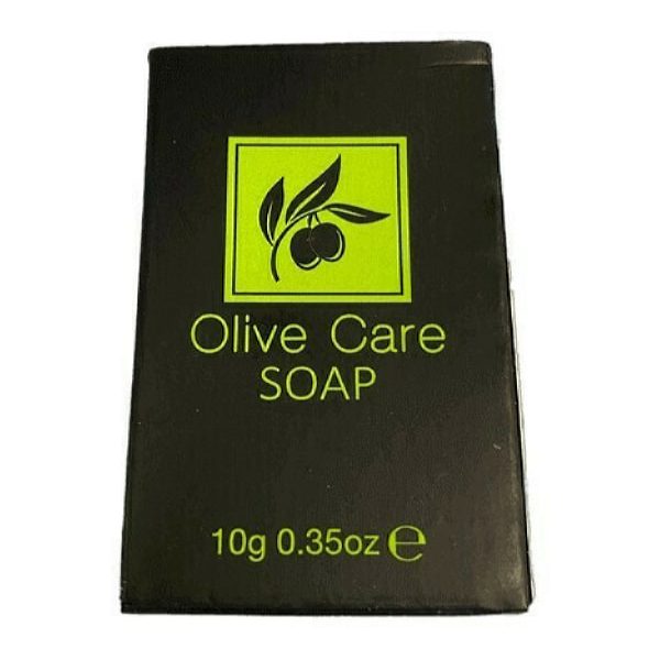 Σαπουνάκι Olive Care Finezza 10gr. μαύρο κουτάκι 100τμχ.