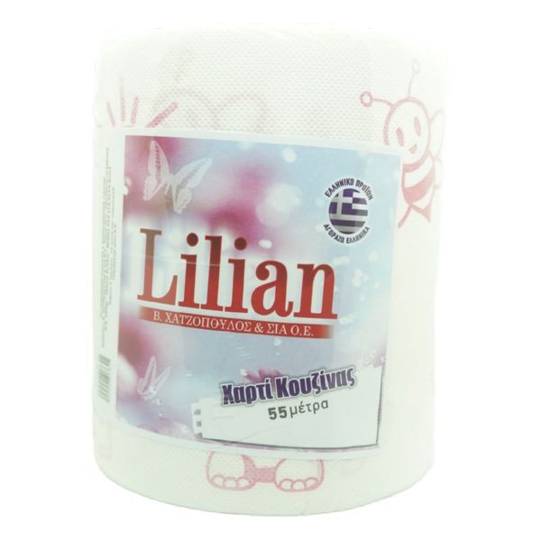 Lilian χαρτί κουζίνας σχέδιο 6x600gr