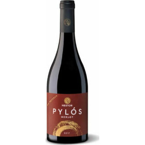 Nestor Κρασί Pylos Merlot Ερυθρό Ξηρό 750ml.