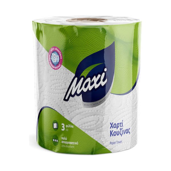 Χαρτί κουζίνας ρολό 600gr MAXI